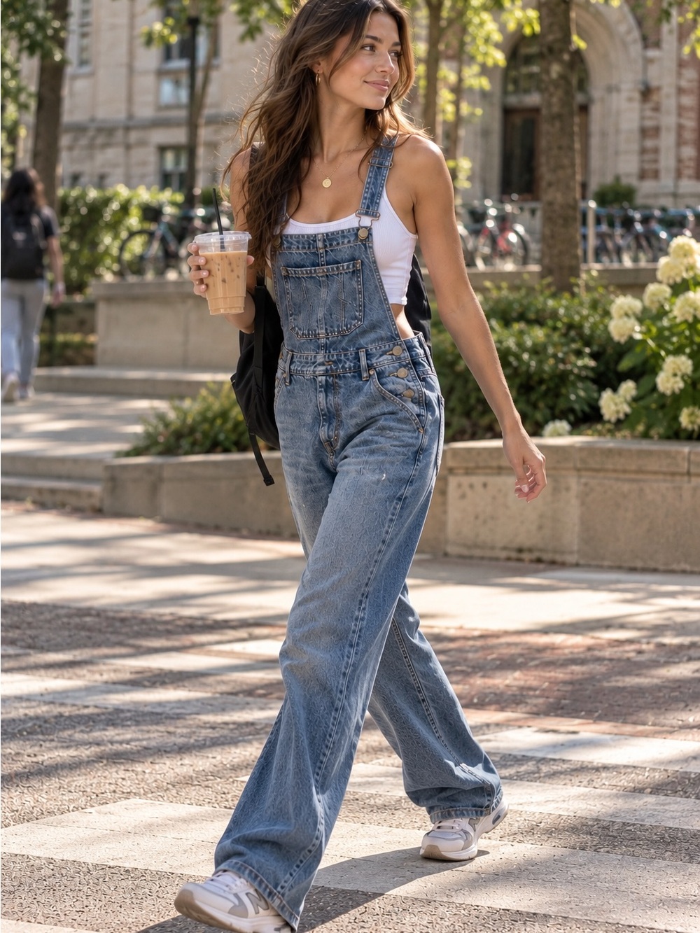 Classic Blue Denim Overalls - Women Jeans